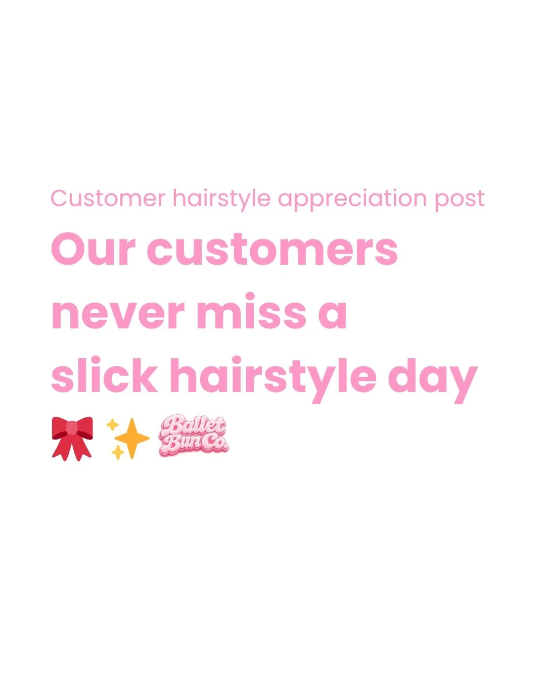 We seriously LOVE seeing hair photos from our beautiful community 🩰💖
Nothing makes us happier than seeing Ballet Bun Co being part of your dance days, performances, classes, and everyday slick back moments ✨ Keep tagging us as we&rsquo;re obsessed 