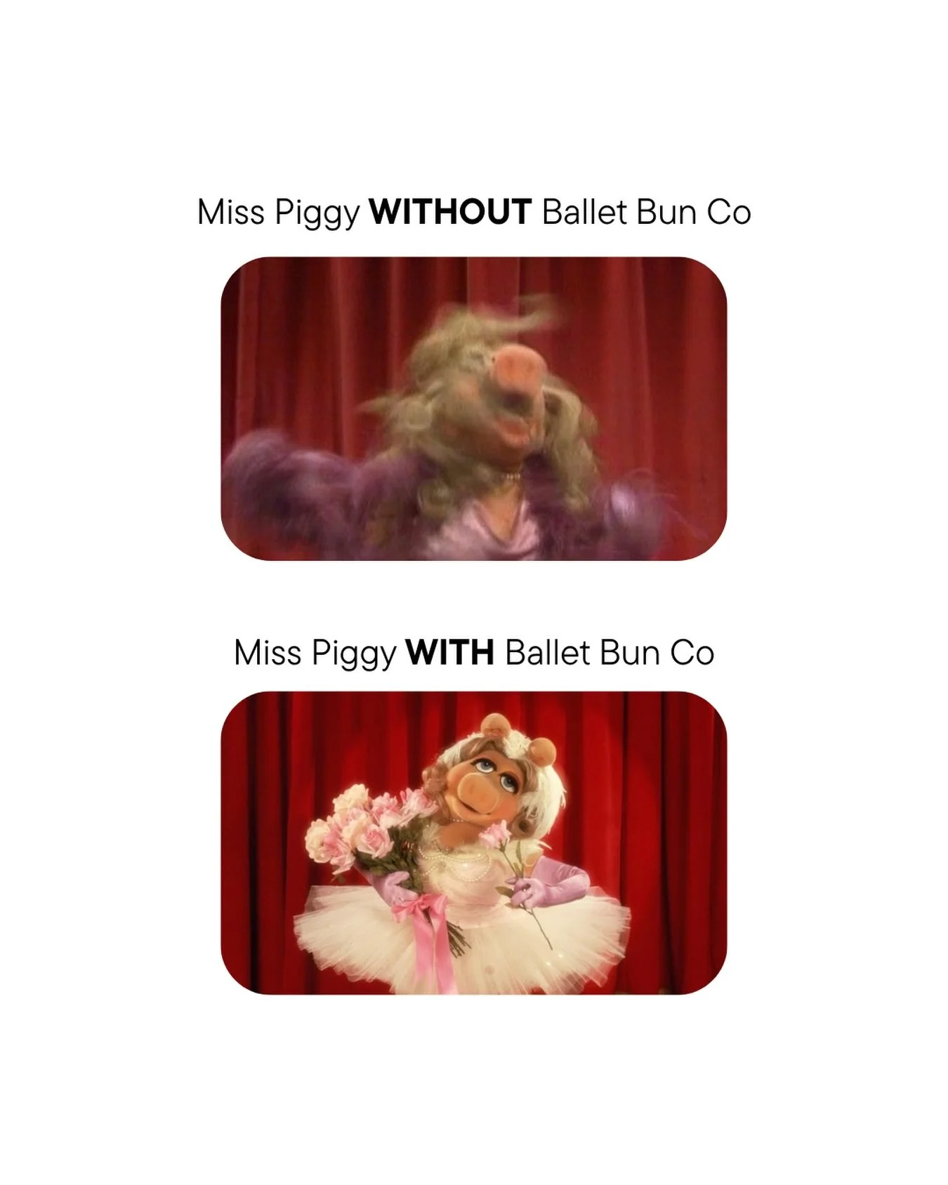 Miss Piggy knows what&rsquo;s up 🩰 🐽