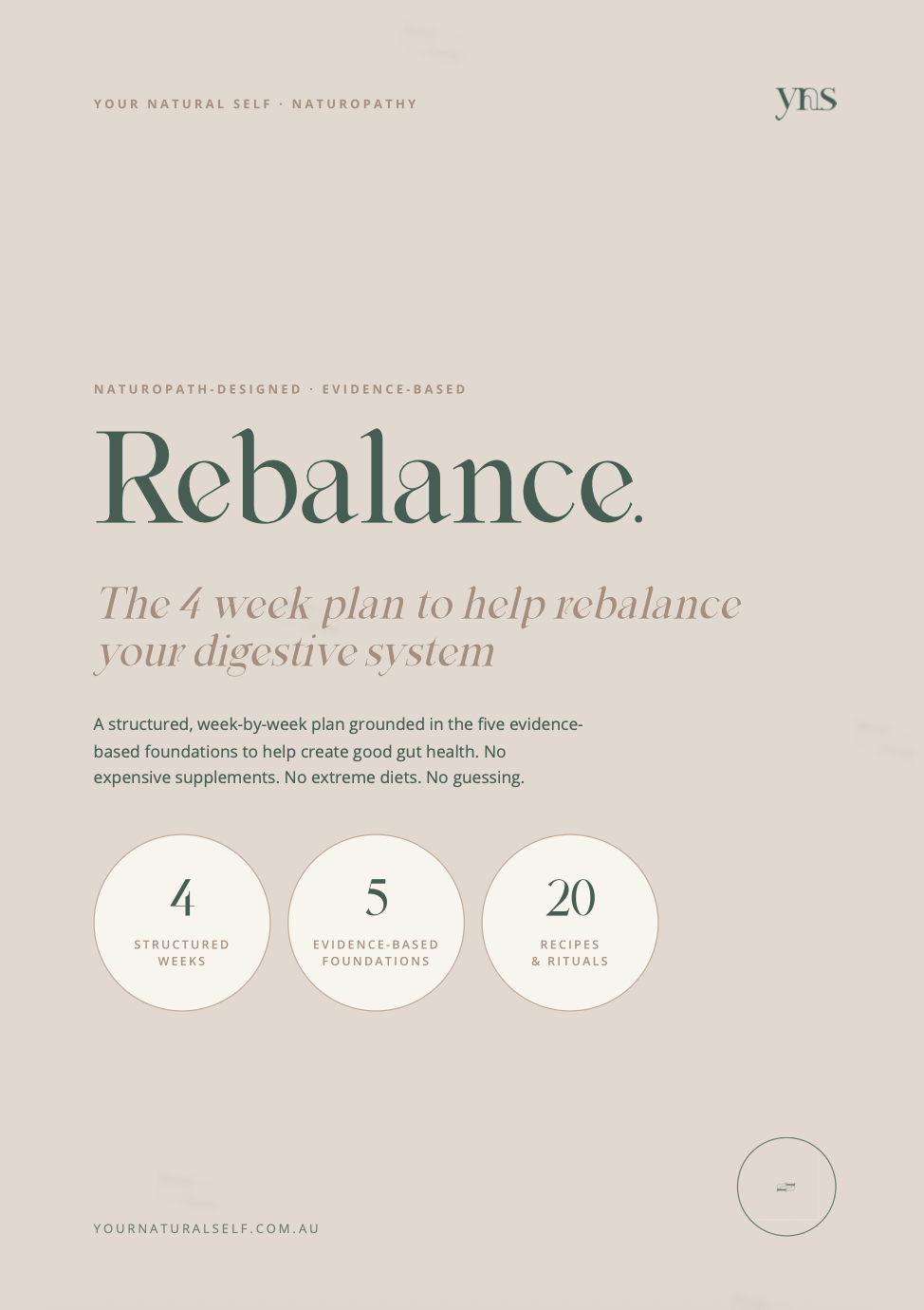 Rebalance - 4 Week Gut Balance