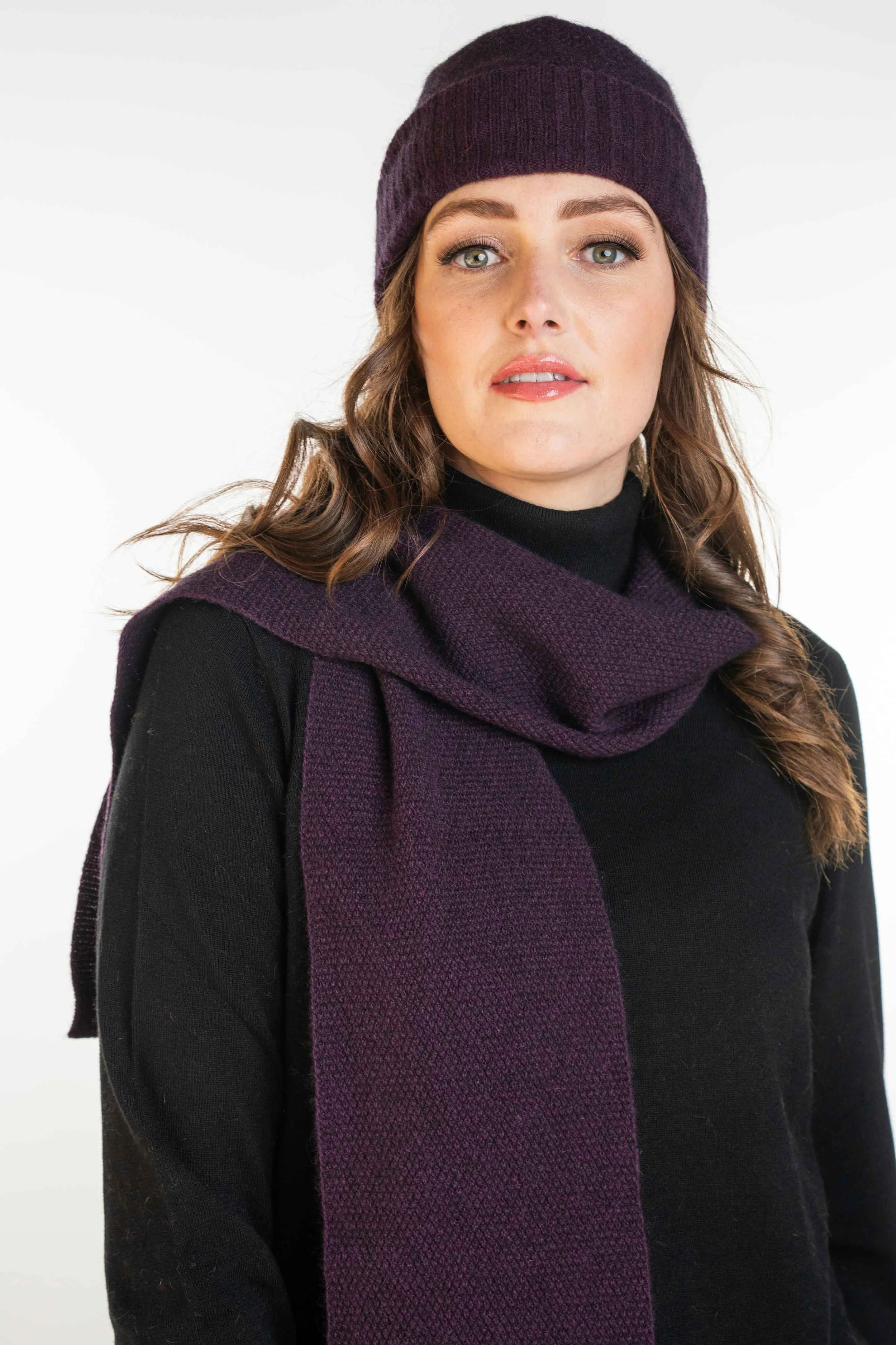 Moss Stitch Scarf