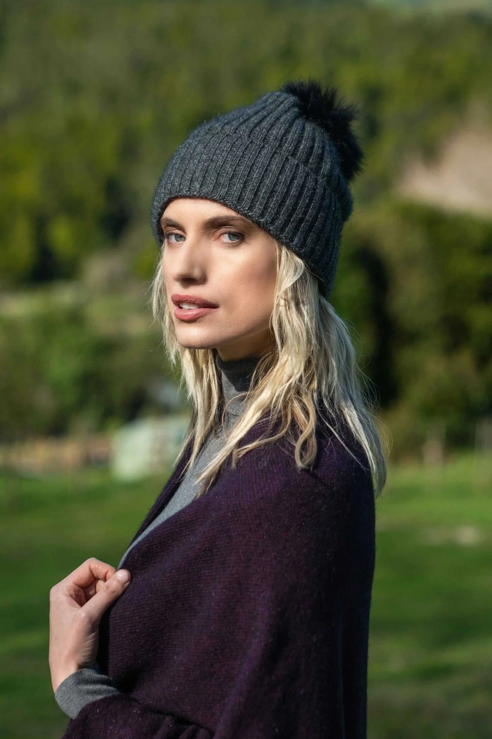 Pom Pom Beanie
