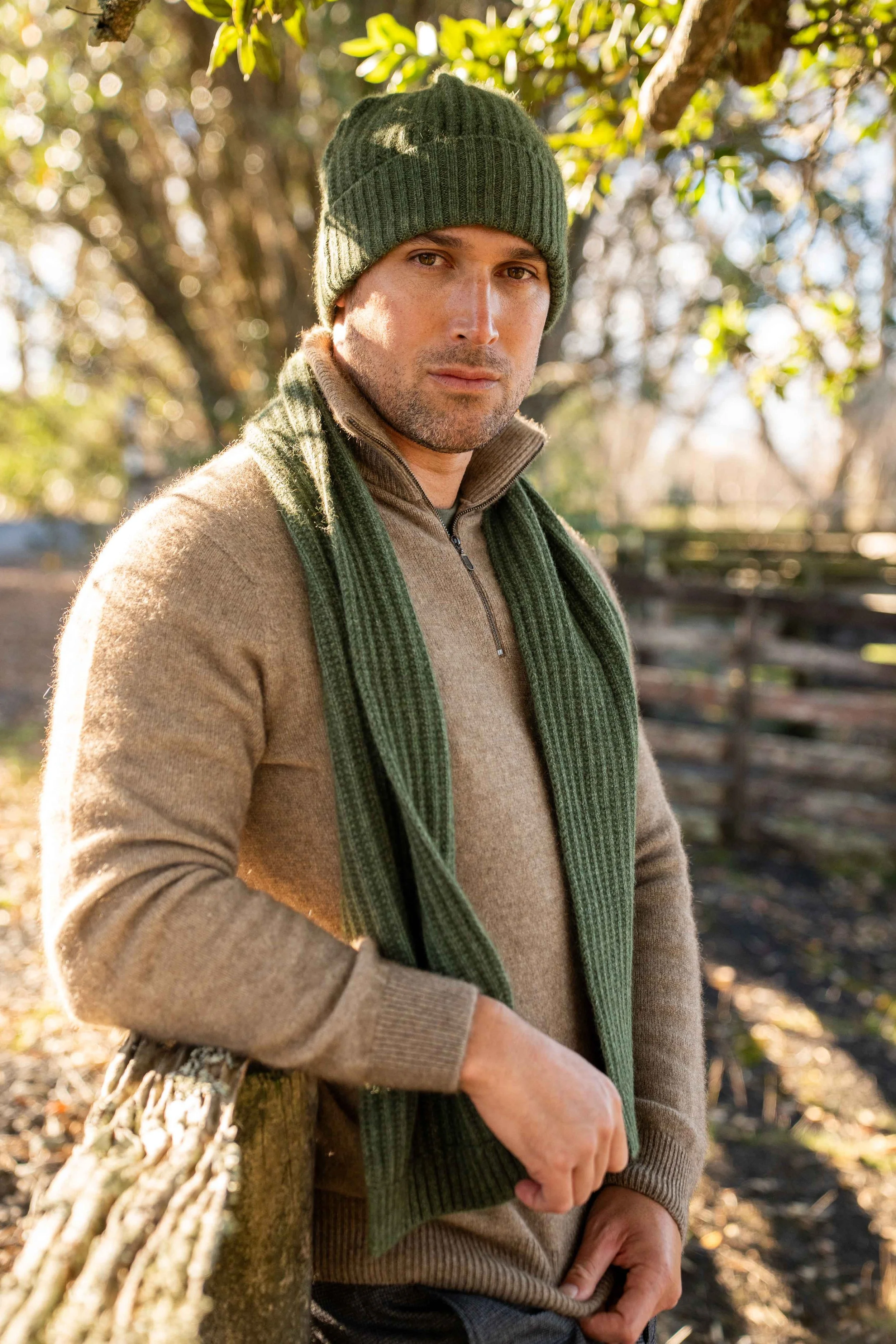 Ribbed Scarf