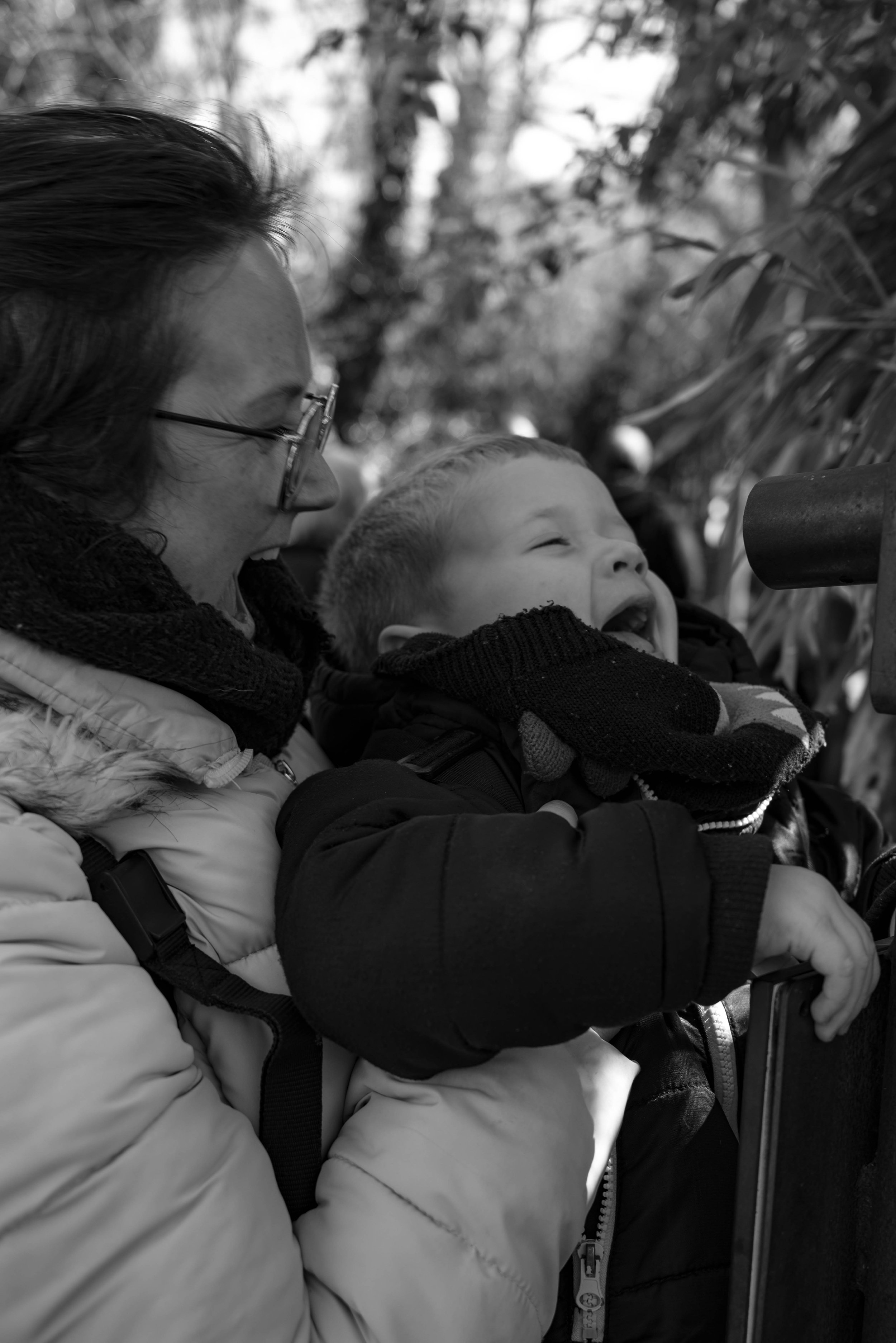 reportage famille au zoo