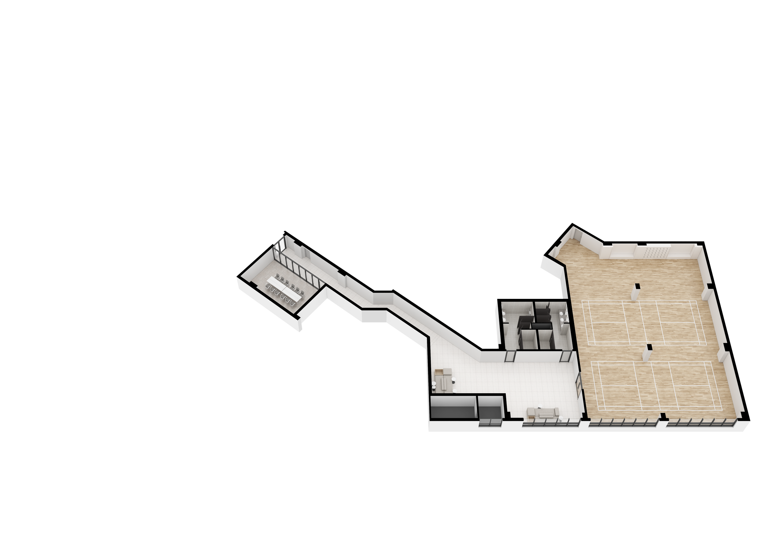 22BL 6206동 지하2층 실내체육관