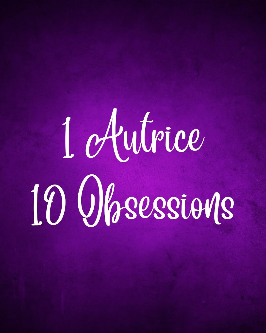 1 autrice 10 obsessions
Il fallait bien que je me lance dans cette trend particuli&egrave;rement sympathique ! Le choix a &eacute;t&eacute; dur pour choisir les exemples des photos, j&rsquo;aurais pu en mettre tellement plus, mais j&rsquo;ai essay&ea