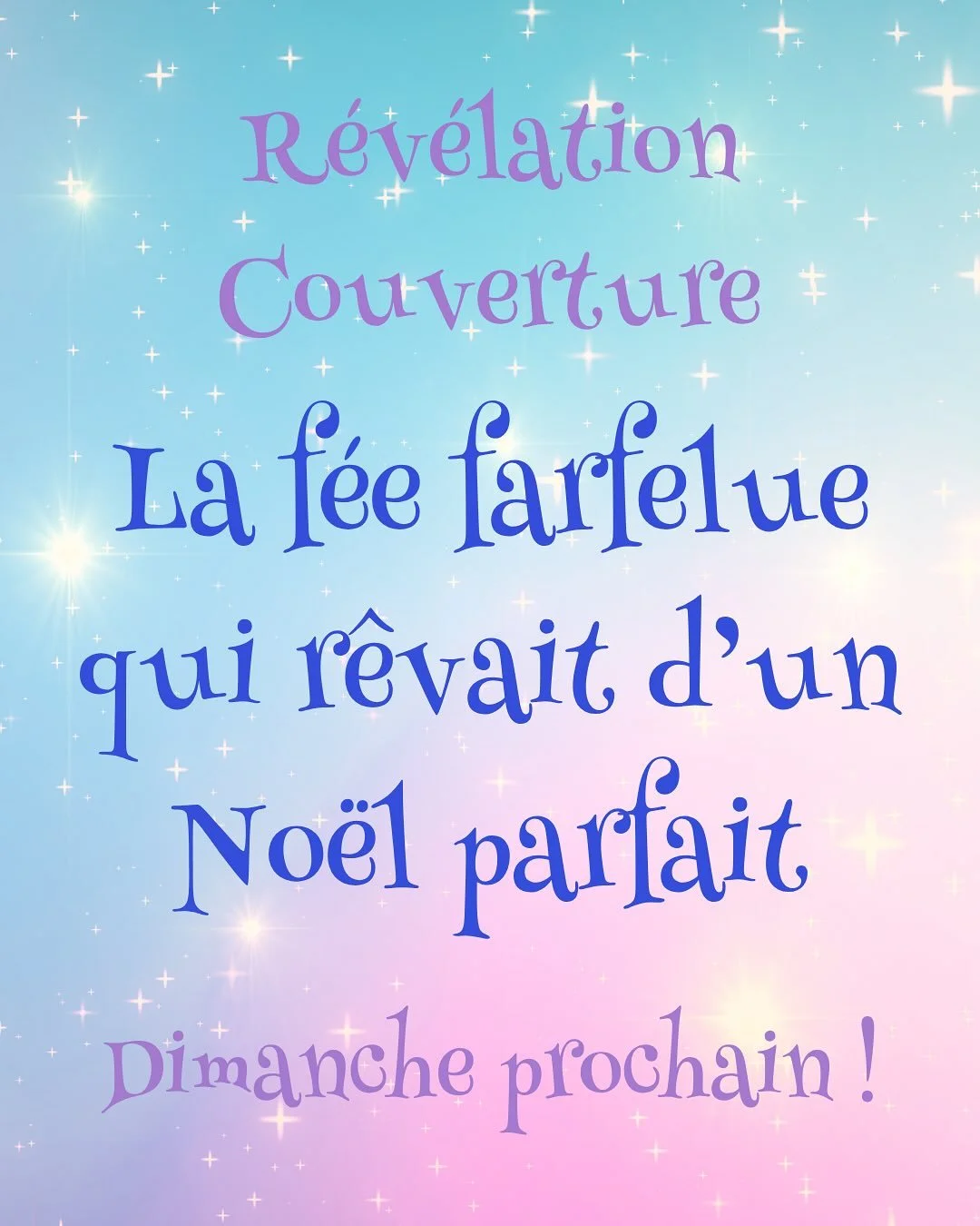 La f&eacute;e farfelue qui r&ecirc;vait d&rsquo;un No&euml;l parfait se d&eacute;voile un peu plus ce dimanche&hellip; 👀🥰 Plus que quelaues jours avant de d&eacute;couvrir la couverture de ve roman de cosy fantasy ! ❤️🎄