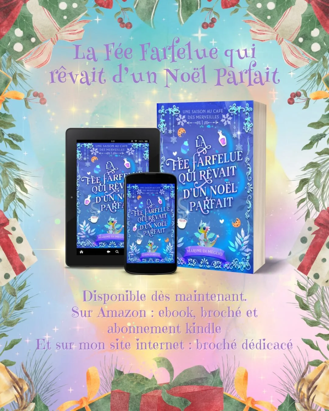 ✨Bienvenue au Caf&eacute; des Merveilles, un petit havre nich&eacute; au c&oelig;ur de Saint-Malo, qui ouvre ses portes &agrave; tous ceux qui cherchent un peu de chaleur&hellip; et un soup&ccedil;on de magie.

🧚&zwj;♀️Luna, f&eacute;e p&eacute;till