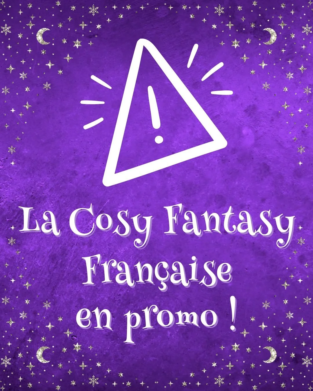 Avec @charlie.morrighan, @darcymulliganauteur et @elise.sardan.auteure on vous donne rendez-vous le week-end prochain pour profiter d&rsquo;une super promo sur 4 de nos romans ! Une occasion parfaite pour soutenir (ou d&eacute;couvrir) la cosy fantas