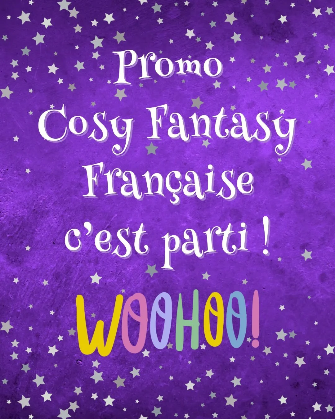 ✨Op&eacute;ration promo 100% Cosy Fantasy Fran&ccedil;aise✨

💖4 autrices fran&ccedil;aises💖
🔥4 ebooks de cosy fantasy &agrave; 0,99&euro;🔥
🍾Du 23 au 25 janvier🍾
💫Uniquement sur Amazon💫

🍄Pr&ecirc;t.e &agrave; craquer ?🍄

🌙 Rendez-vous d&eg