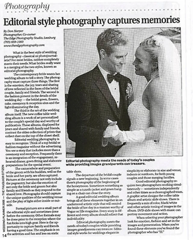 Loudoun Weddings and Editorial Style Photography