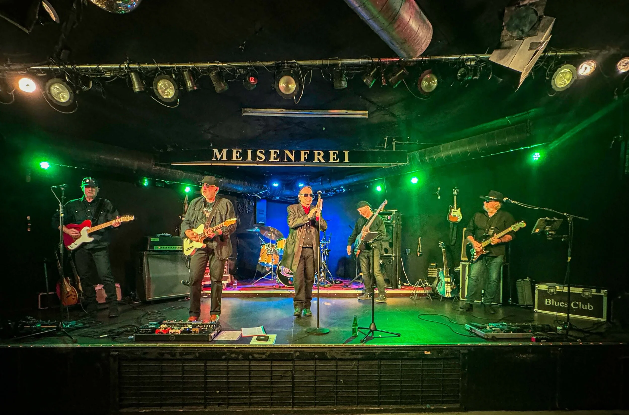 The band Tucson performing at the Blues Club in Bremen Germany