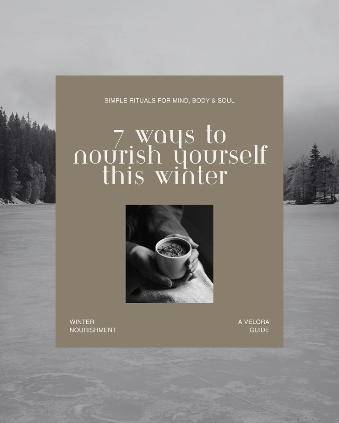 Day 20: The Winter Nourishment Guide

I want to share this little guide with you as the ritual of the day🤍

A small collection of some of my favorite rituals and practices for the winter time + a cacao recipe and some reflections for the season.

Do