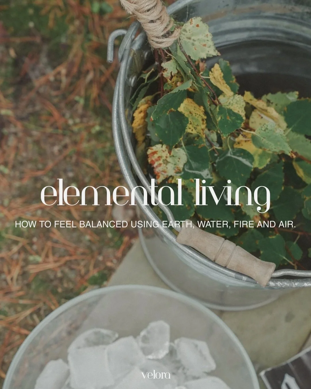 Balance is found by using the wisdom of the elements🌬️