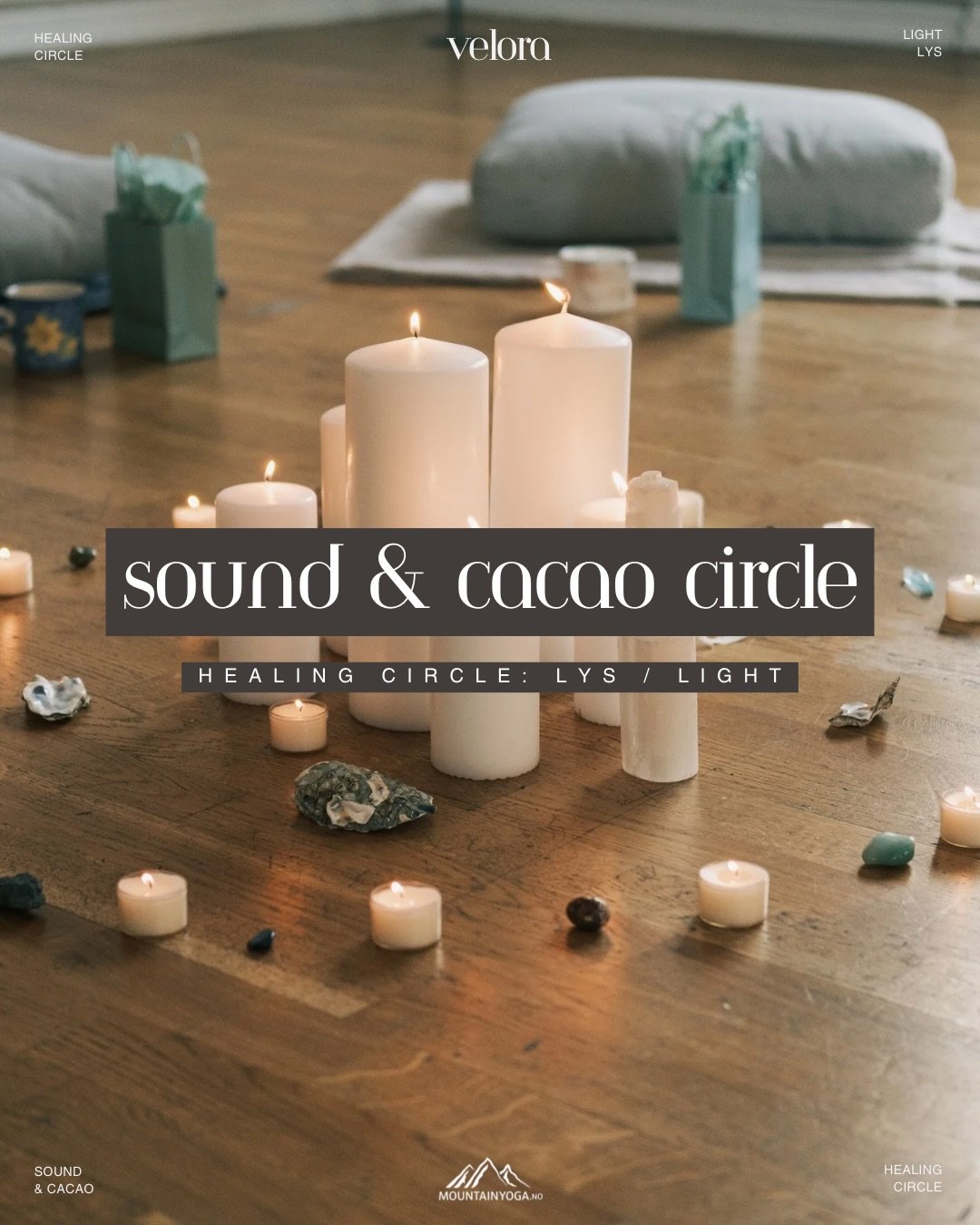 Welcome to Sound &amp; Cacao Healing Circle: LIGHT🤍

The event is aligned with the seasonal shift happening right now &ndash; we are still in a winter-like state of rest, while the light is steadily increasing and a new natural cycle is beginning. 
