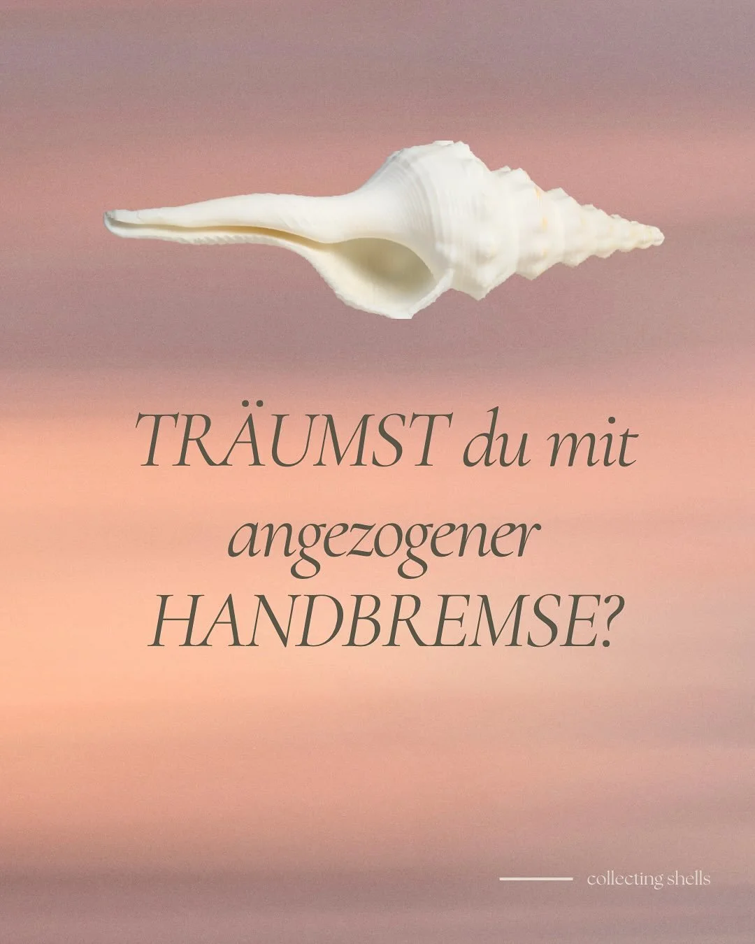 Tr&auml;umst du mit angezogener Handbremse?

Verlust ver&auml;ndert uns. Er ver&auml;ndert, wie wir tr&auml;umen, wie wir hoffen, wie wir uns die Zukunft vorstellen &ndash; oder ob wir es &uuml;berhaupt wagen.

Vielleicht kennst du das: Du tr&auml;um