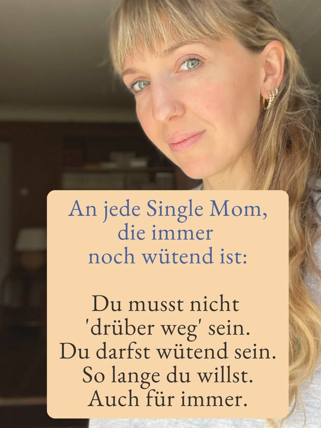 Wei&szlig;t du, was ich in meiner Arbeit immer wieder h&ouml;re?

&bdquo;Anna, ich bin so ersch&ouml;pft.&ldquo;

Und wenn ich dann frage: &bdquo;Wovon?&ldquo; &mdash; kommt meistens: &bdquo;Von allem. Vom Leben. Von der Wut auf meinen Ex.&ldquo;

Ab