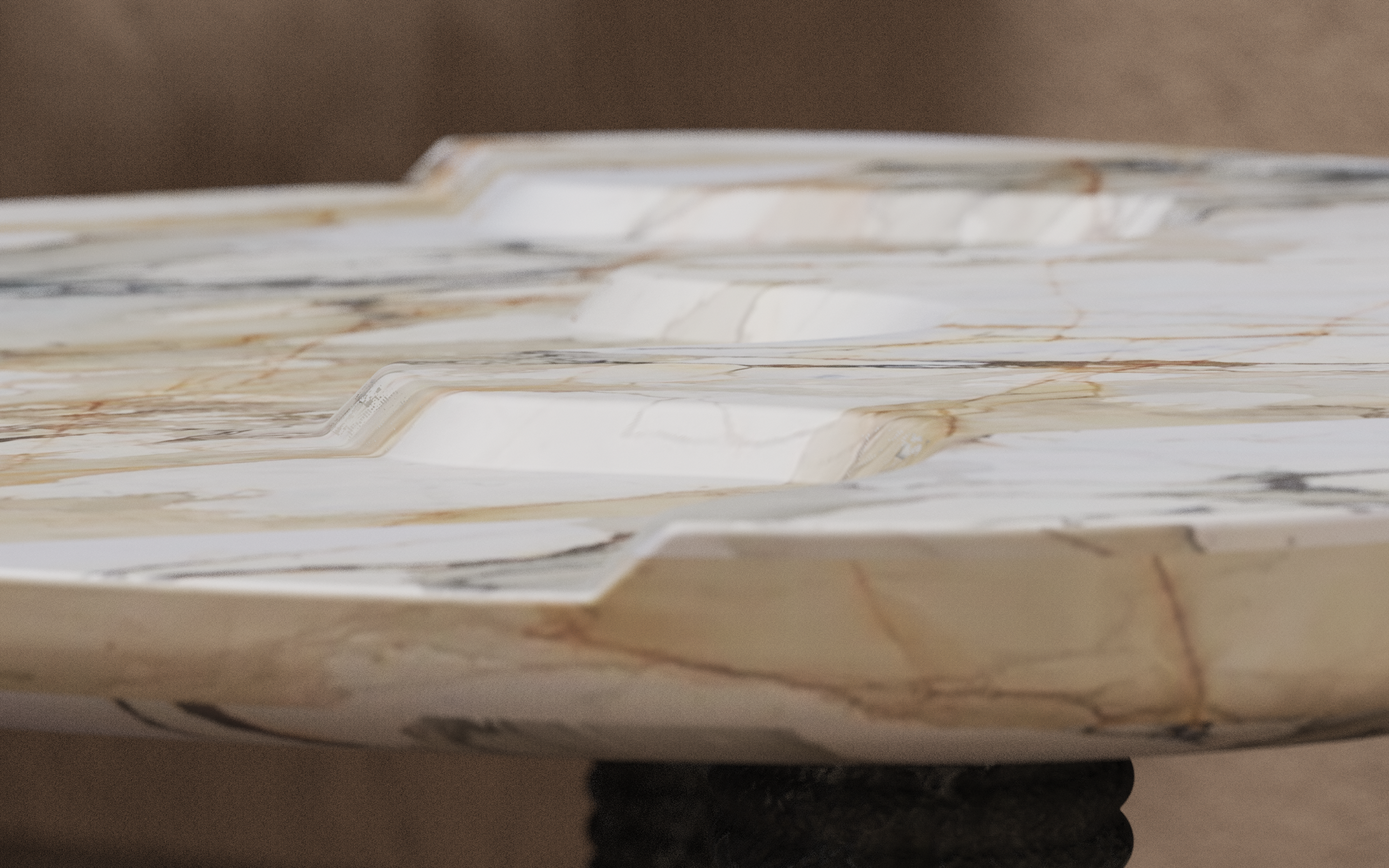 Landslide - Marble Coffee Table