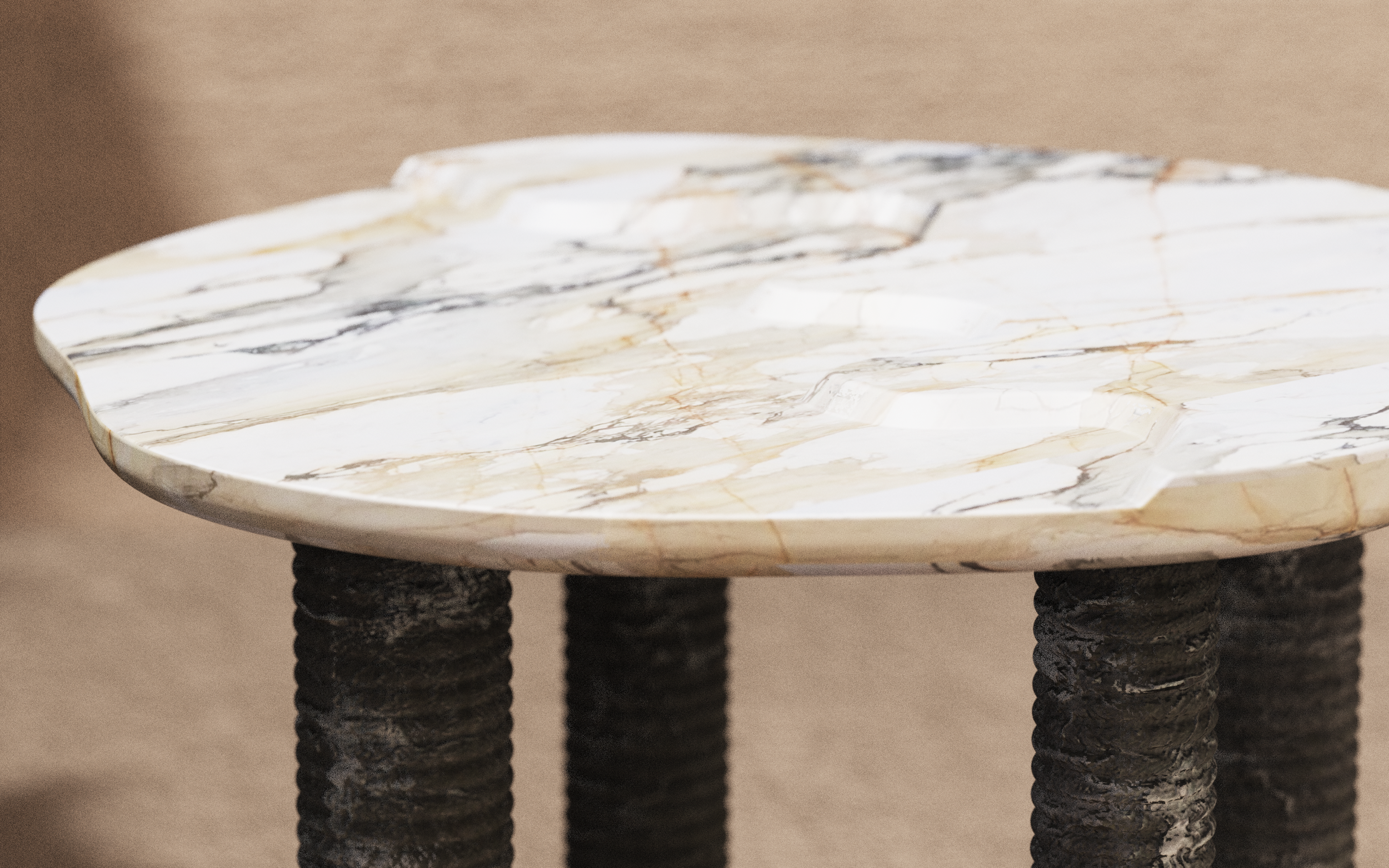 Landslide - Marble Coffee Table