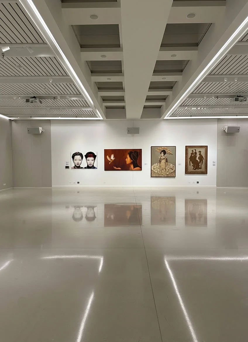 Gallery Lighting - Contemporary Art