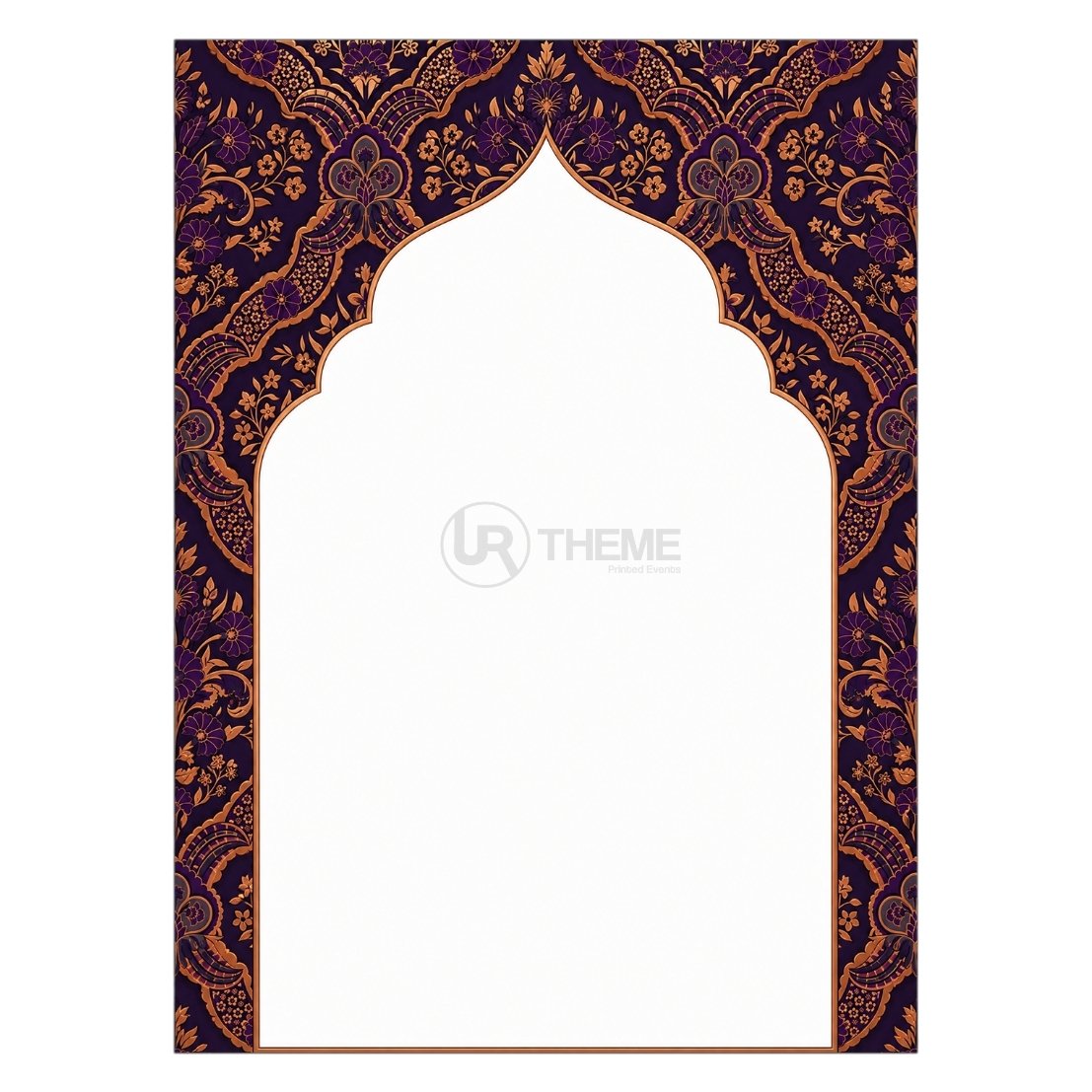 Royal Amethyst Botanical Welcome Board
