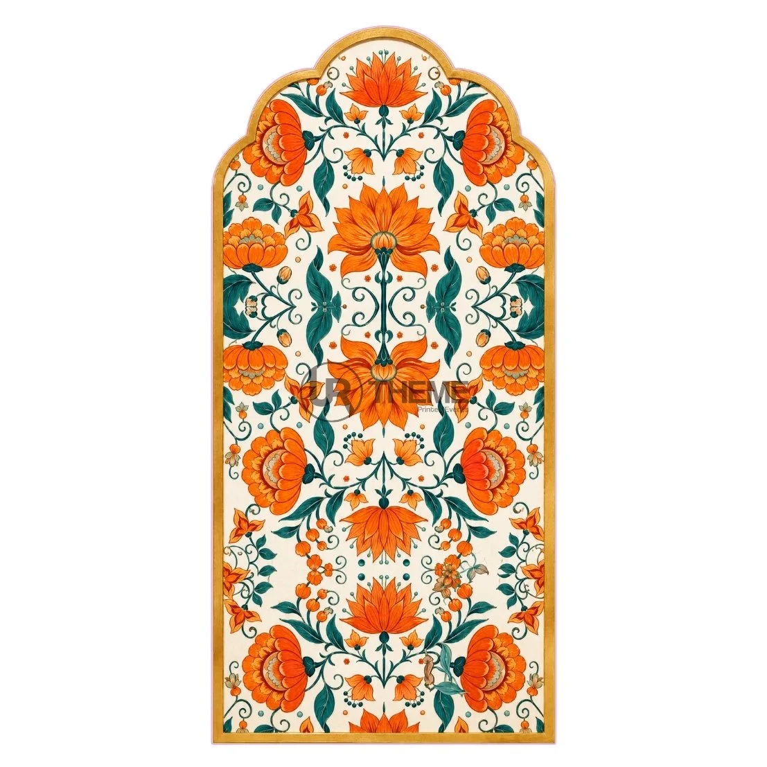 Marigold Botanical Floral Arch