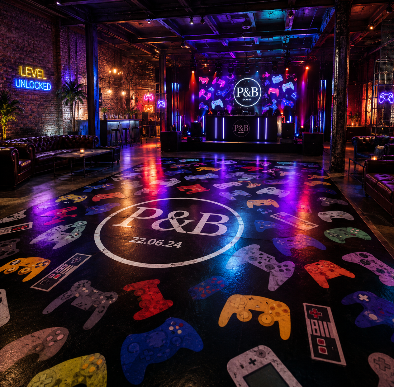 Printed Dancefloor