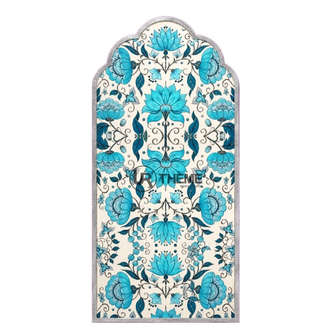 Azure Bloom Floral Arch