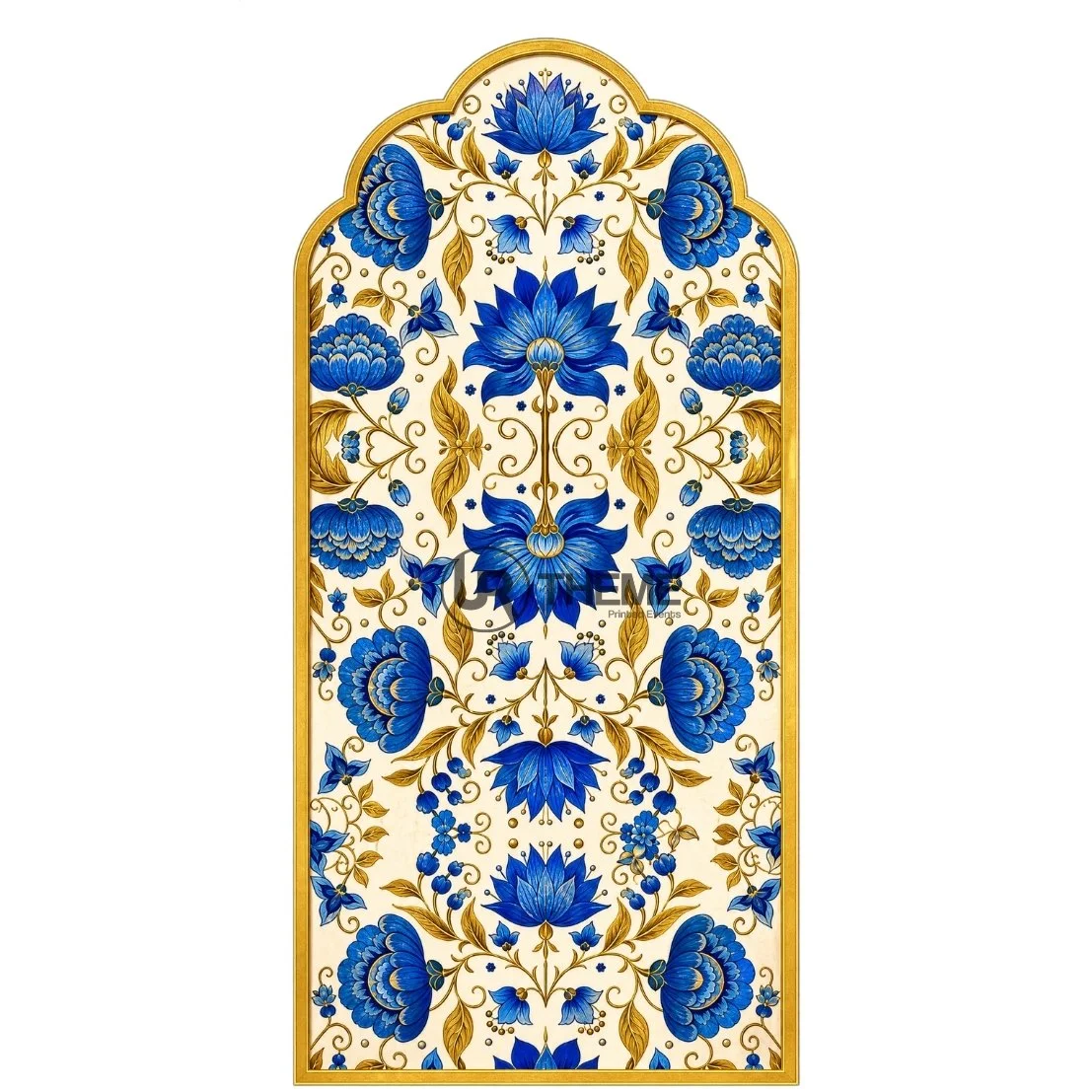 Royal Sapphire Floral Arch