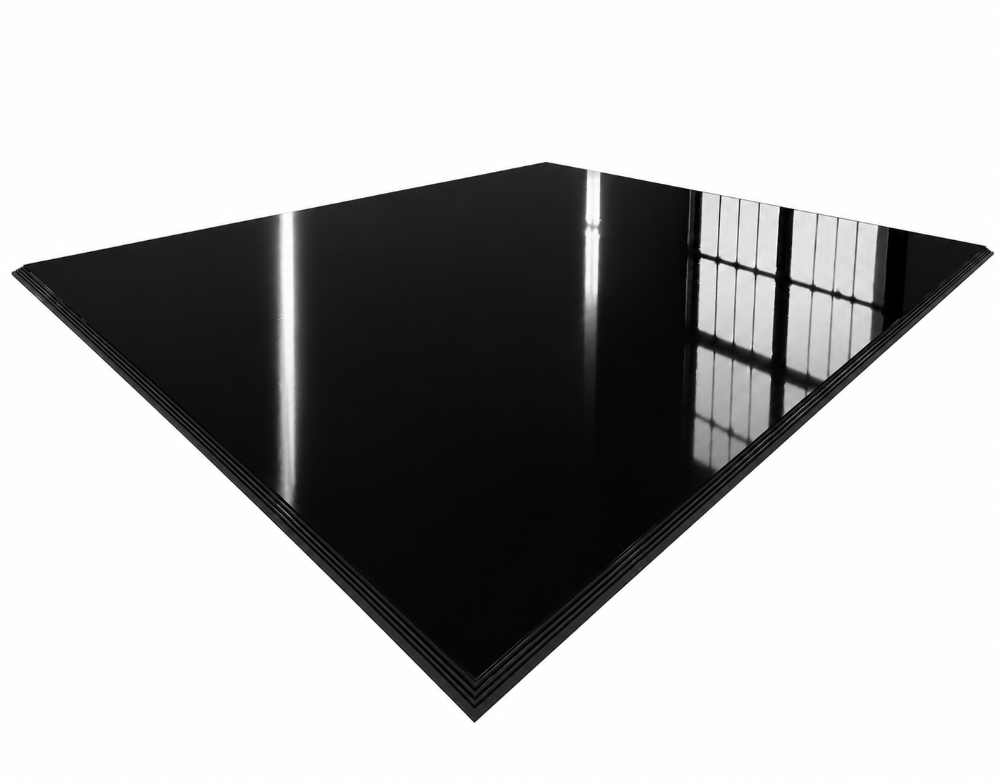 Black gloss dancefloor luxury uk