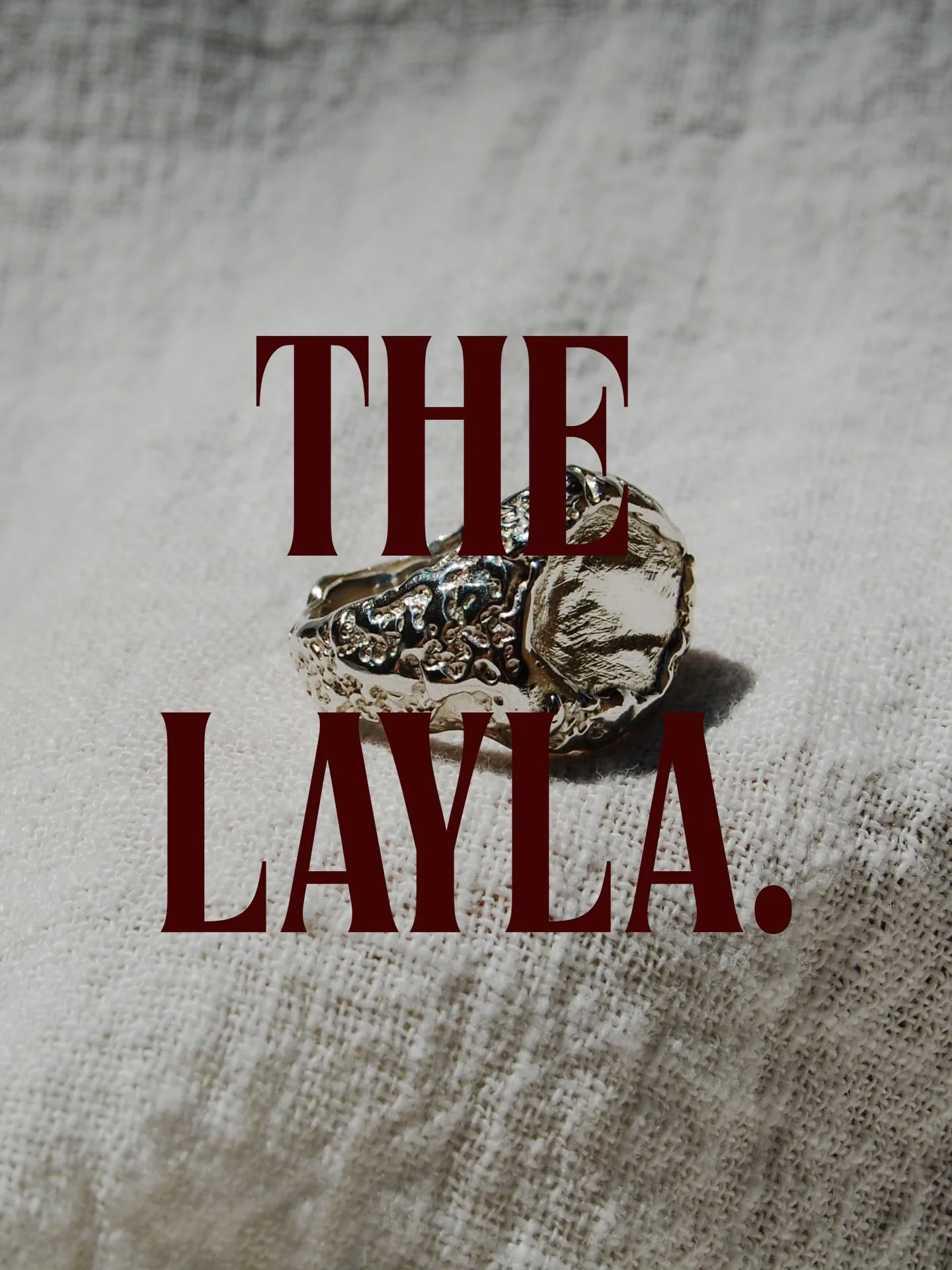 THE LAYLA.

Loosely inspired by the Persian story &lsquo;Layla and Majnun&rsquo; which tells the tale of a name driven to insanity over a woman he loves who he cannot have. 

However we all know it&rsquo;s was George Harrison&rsquo;s wife he was afte