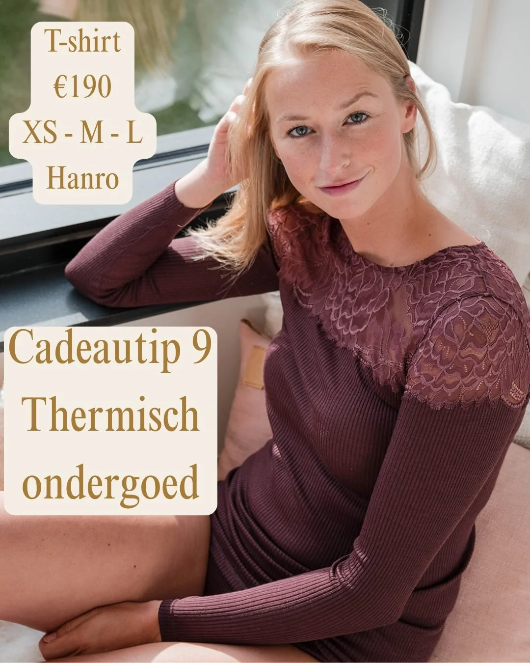 Een cadeautje waar je het instant warm van krijgt ☃️🤍

#cadeautip #kerstcadeau #metpassievooruwlingerie #lingerieastrid