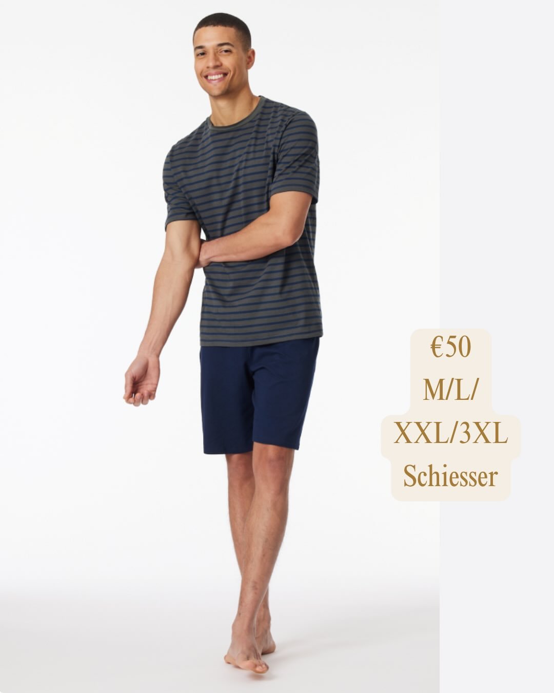 Wist je dat we in de winkel ook nachtgoed, ondergoed en zwemshorts hebben voor mannen? 👱&zwj;♂️

Voor slips kan je kiezen uit de merken Schiesser en Bj&ouml;rn Borg. Ook de pyjama&rsquo;s van Schiesser zijn verkrijgbaar in verschillende stoffen voor