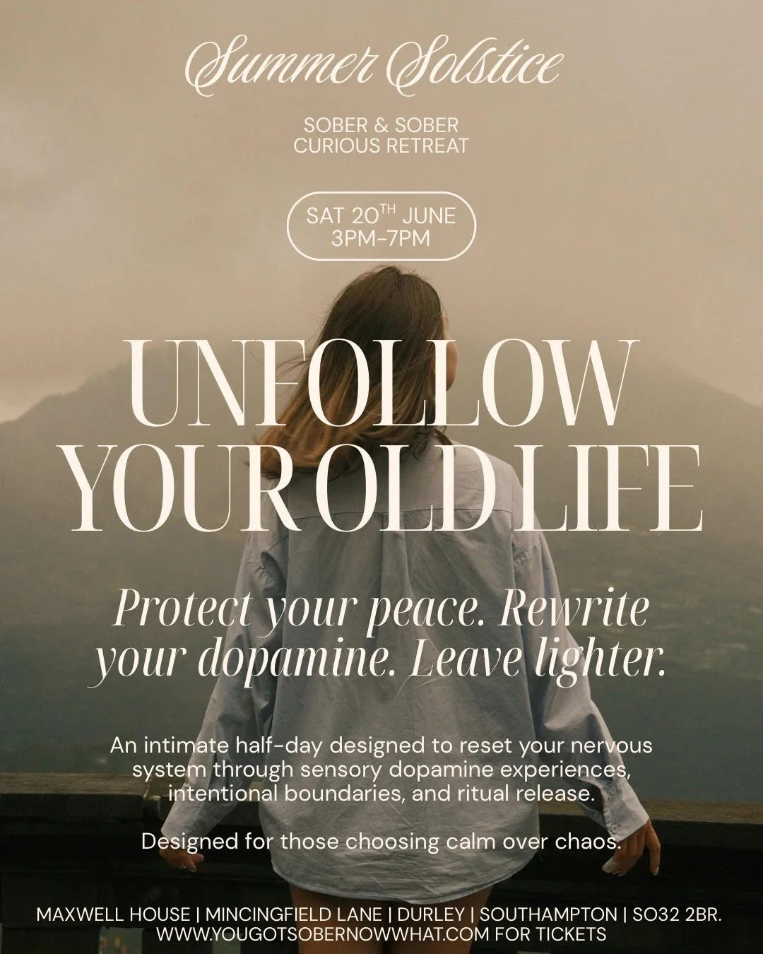 Summer Solstice Unfollow Your Old Life