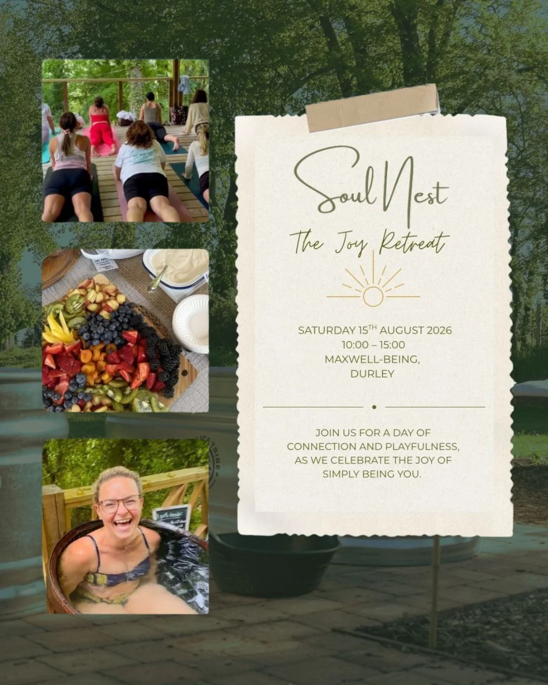 The Joy Retreat - Half Day Reset