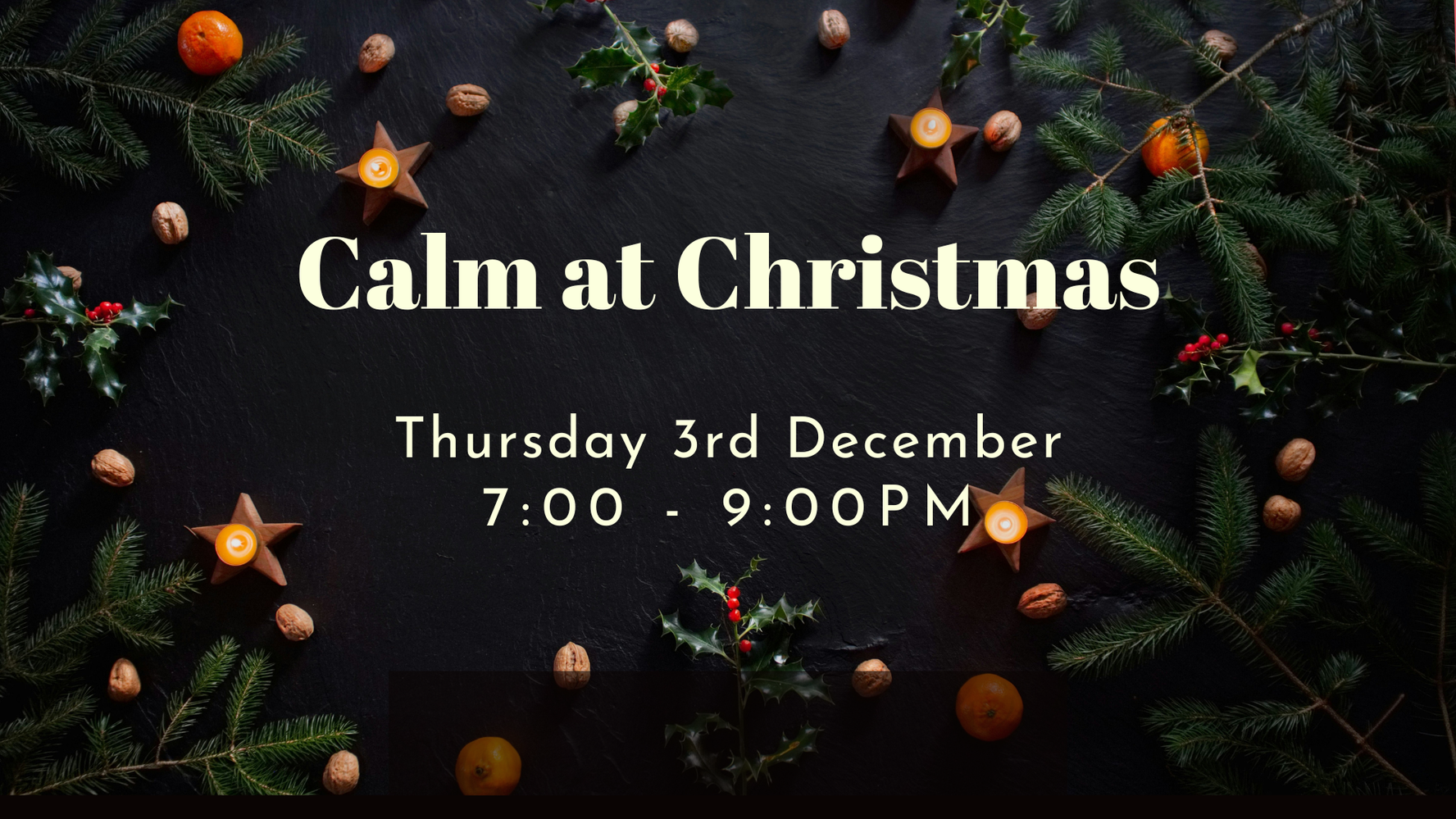 Calm at Christmas Yoga