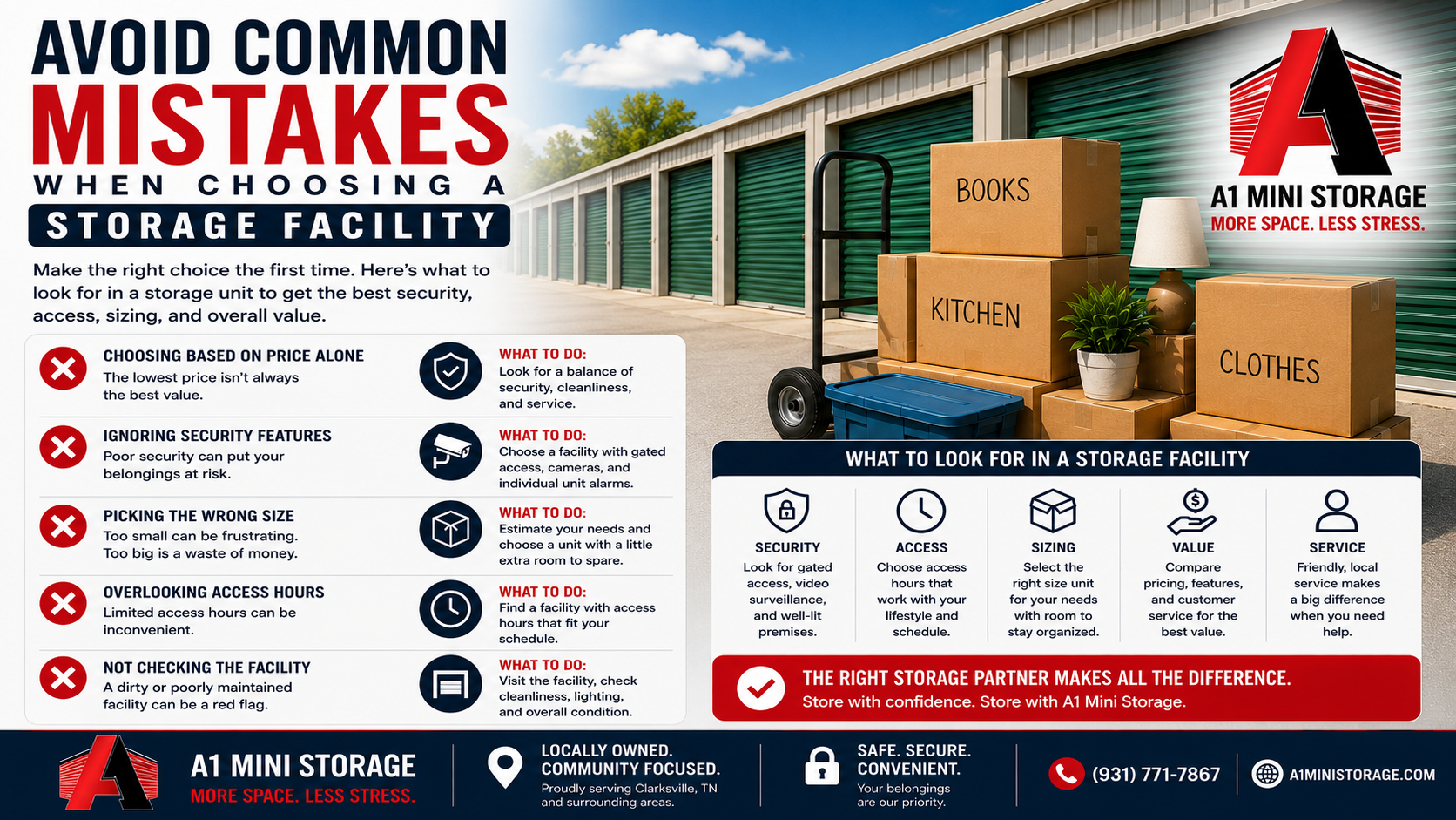 choosing a storage facility