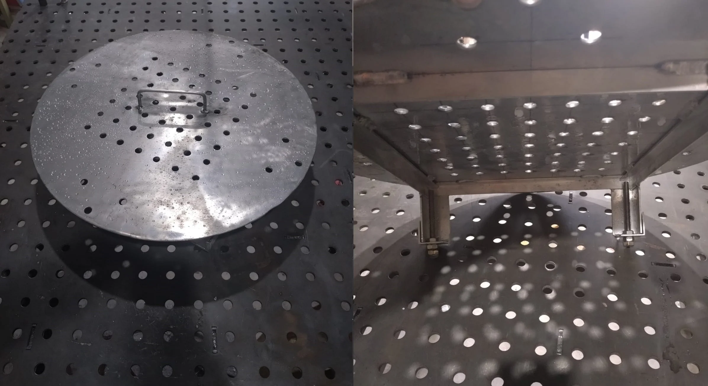 Fabrication of wet vac strainer