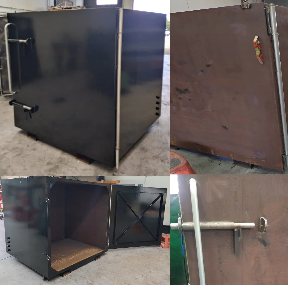 Pressure testing chamber