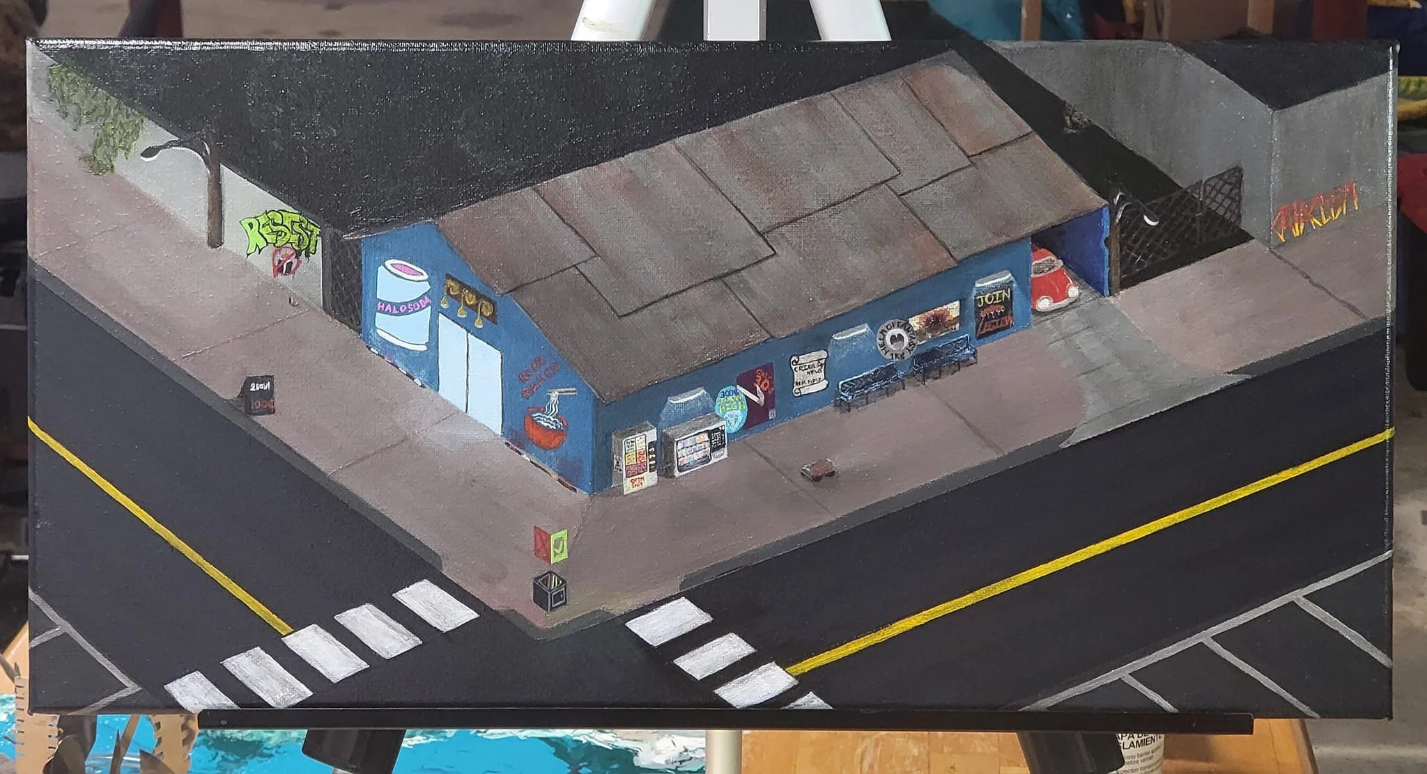 More Than a Shop

10x20 - Acrylic on Canvas