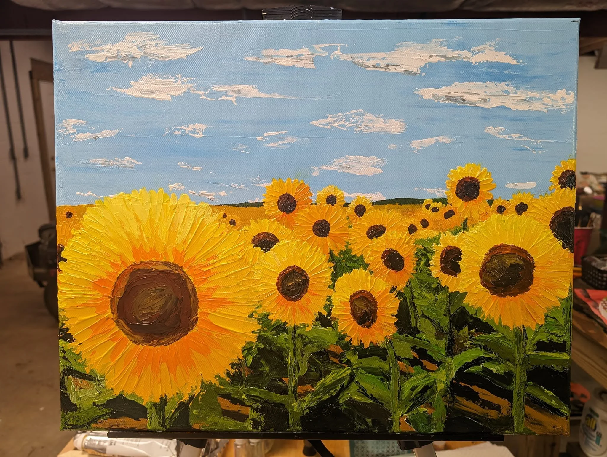 A Sunflower Field

16x20 - Acrylic on Canvas