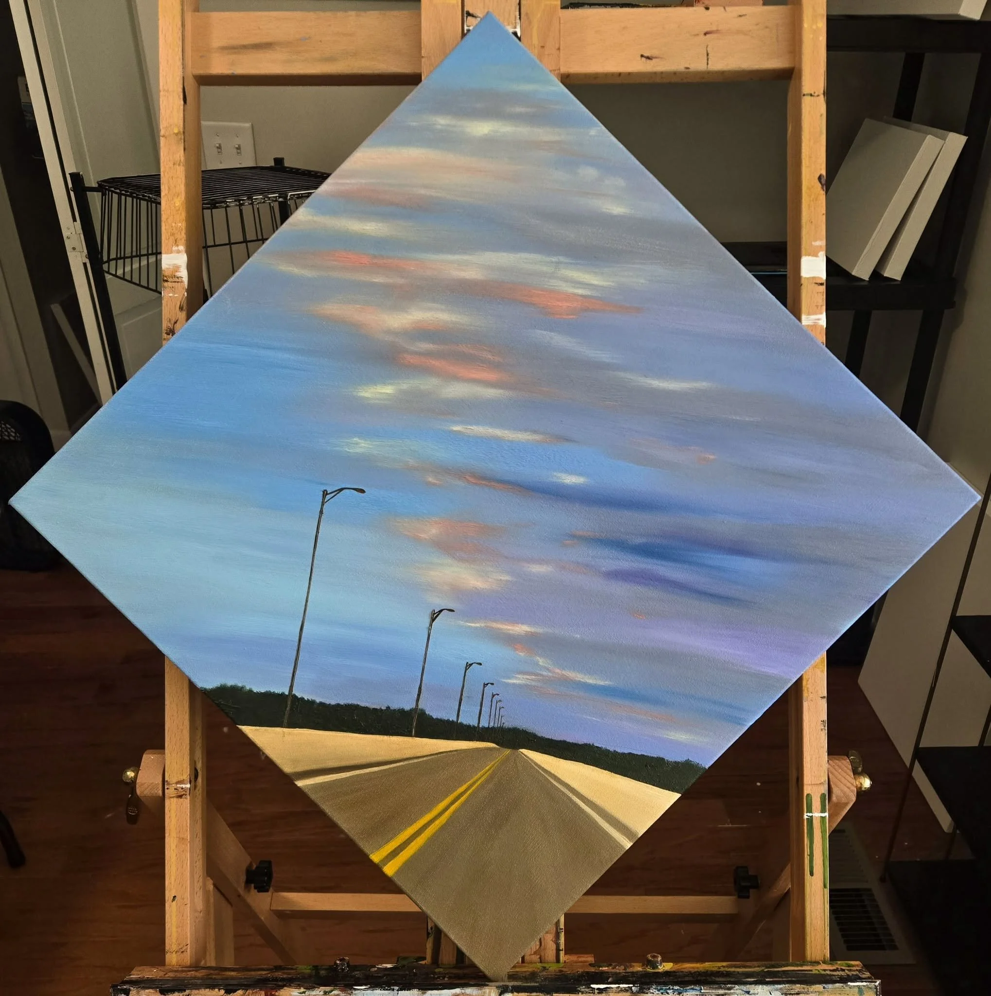 Sky over a Dam

20x20 - oil on canvas