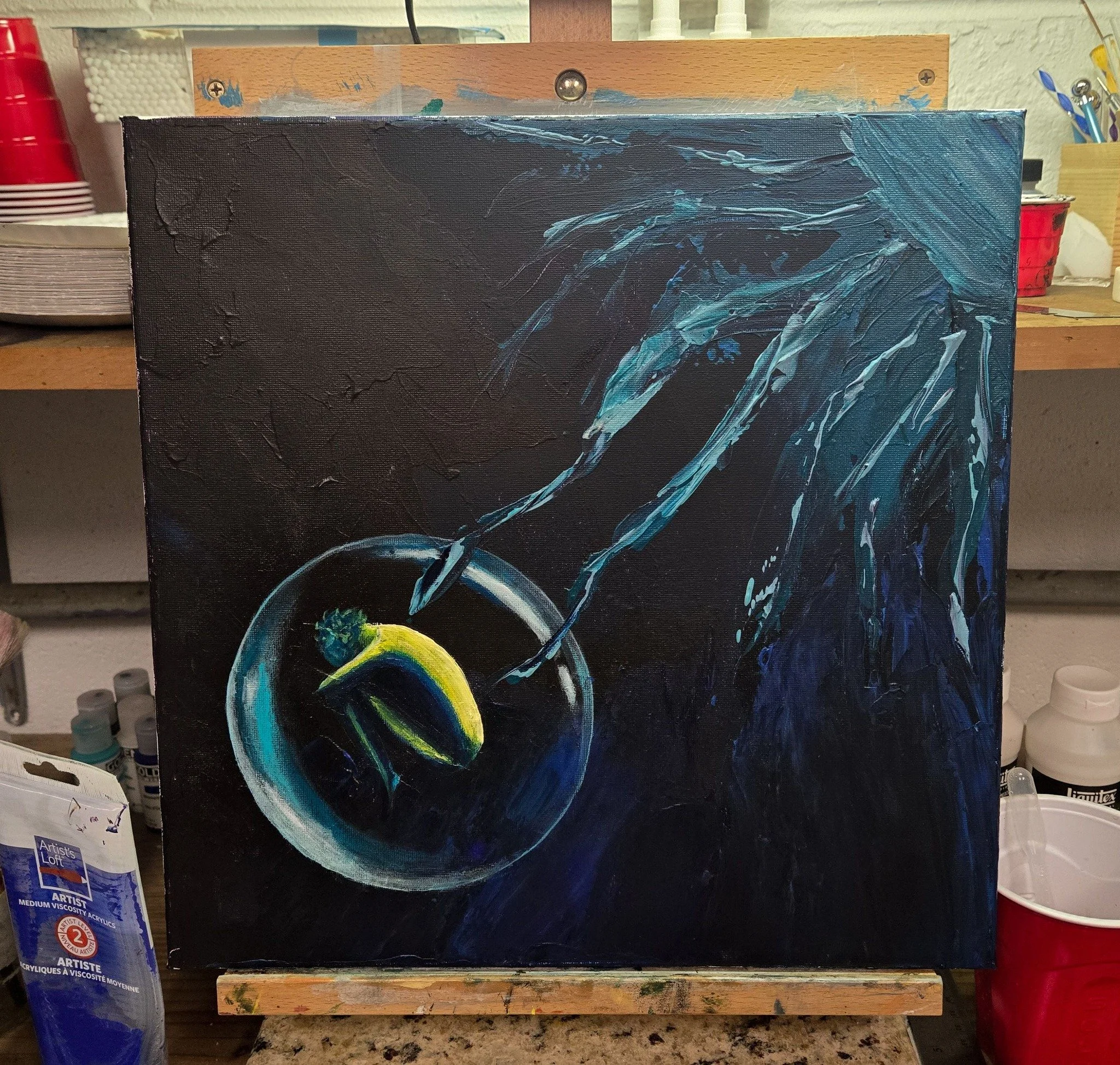 Please, Keep Me Safe from the Things in the Darkness

14x14 - Acrylic on Canvas