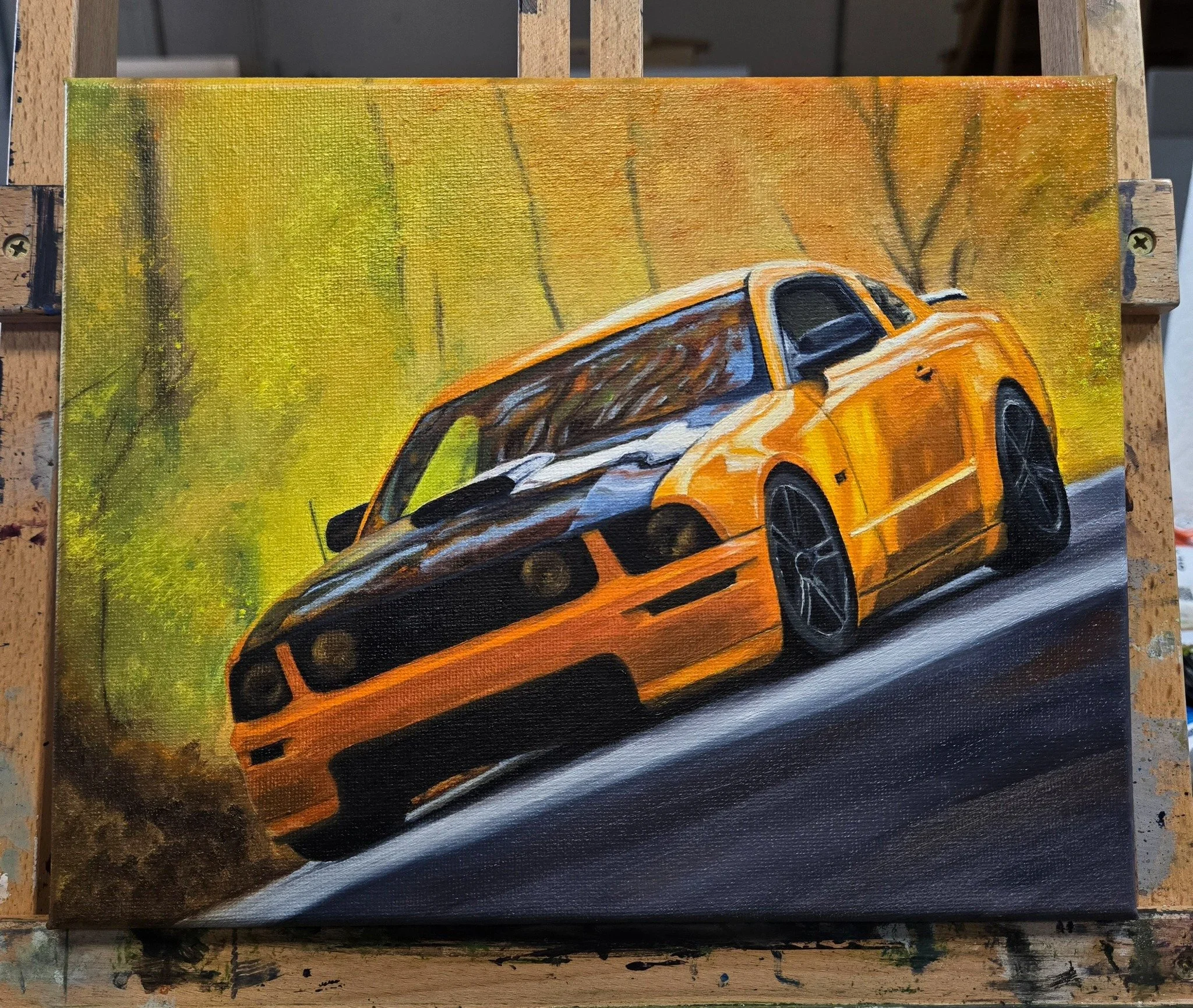 8x10 - Oil on Canvas. Now resides in Knoxville, TN