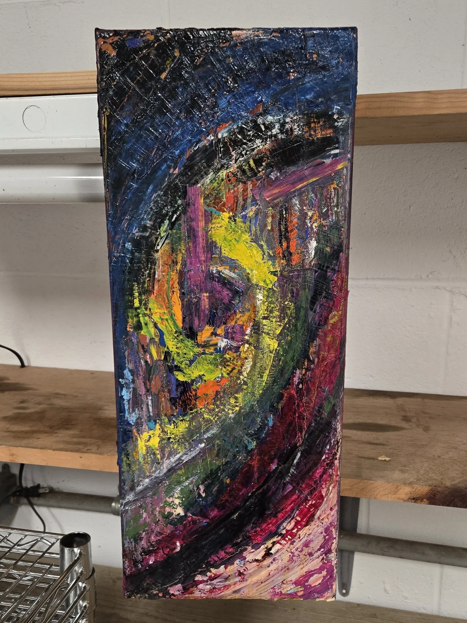 Storm of Singularity

8x20 - oil on canvas