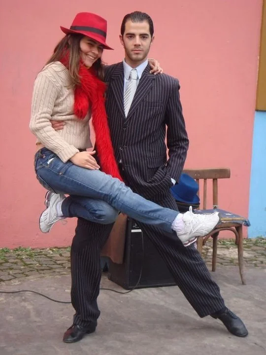 Tango dancers in Buenos Aires