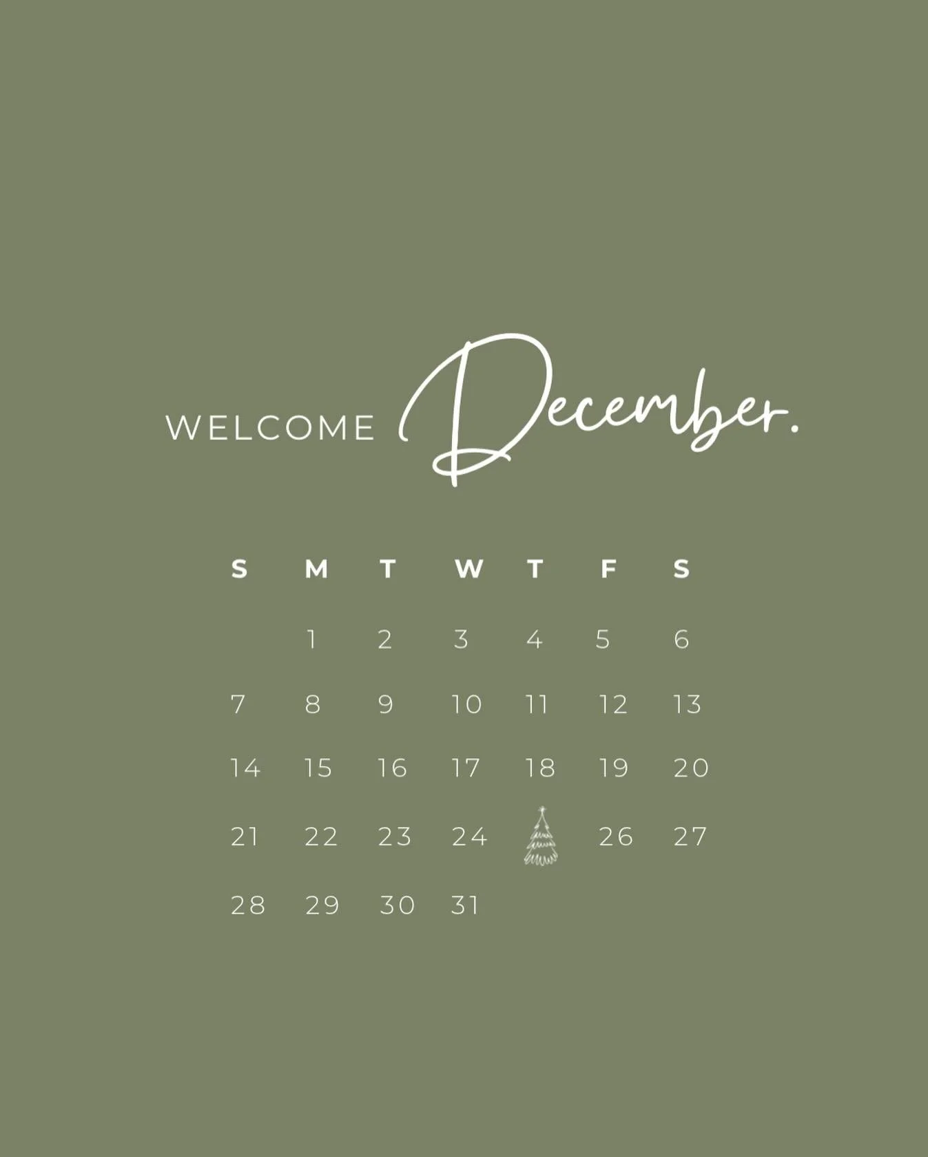 The merriest month of them all &amp; the final chapter of 2025&mdash;DECEMBER!! &lsquo;Tis the season to drink hot chocolate, watch Hallmark movies, and spend time with family. In the midst of the busyness don&rsquo;t forget to take time to rest and 