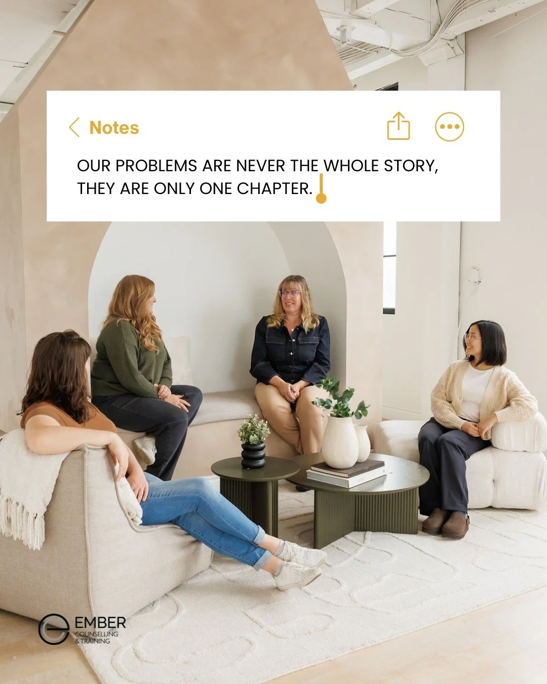 Feeling stuck in a tough moment? It&rsquo;s easy to think the story ends here but our problems are never the whole story, they&rsquo;re only one chapter. 

Keep turning the page😊.