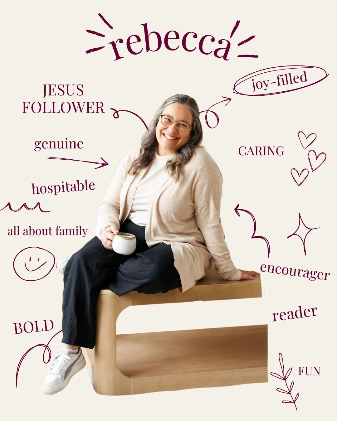 MEET REBECCA ❤️🌟📖🕊️🤗

Rebecca Ferguson, MSW &amp; RSW, is a passionate + joy-filled Registered Social Worker ready to help people grow, thrive, and find hope in everyday life!! She believes that upbringing, culture, faith, and life experiences al