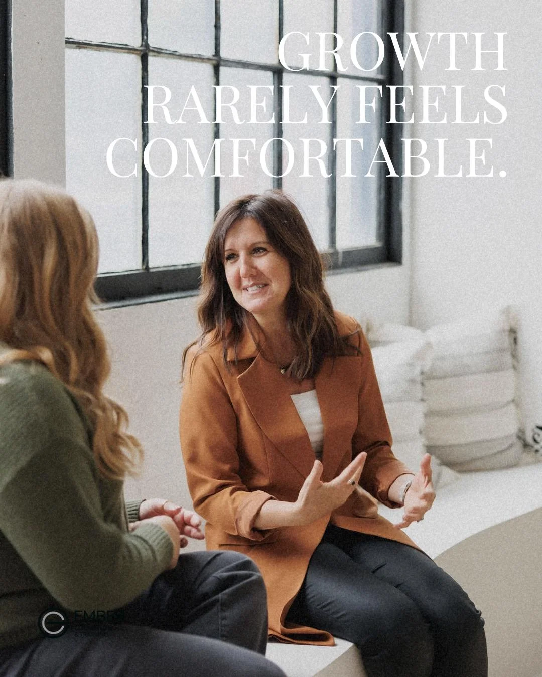 Growth rarely feels comfortable, + it&rsquo;s never too late to start.

Whenever you&rsquo;re ready, we&rsquo;re here. 👋🏼