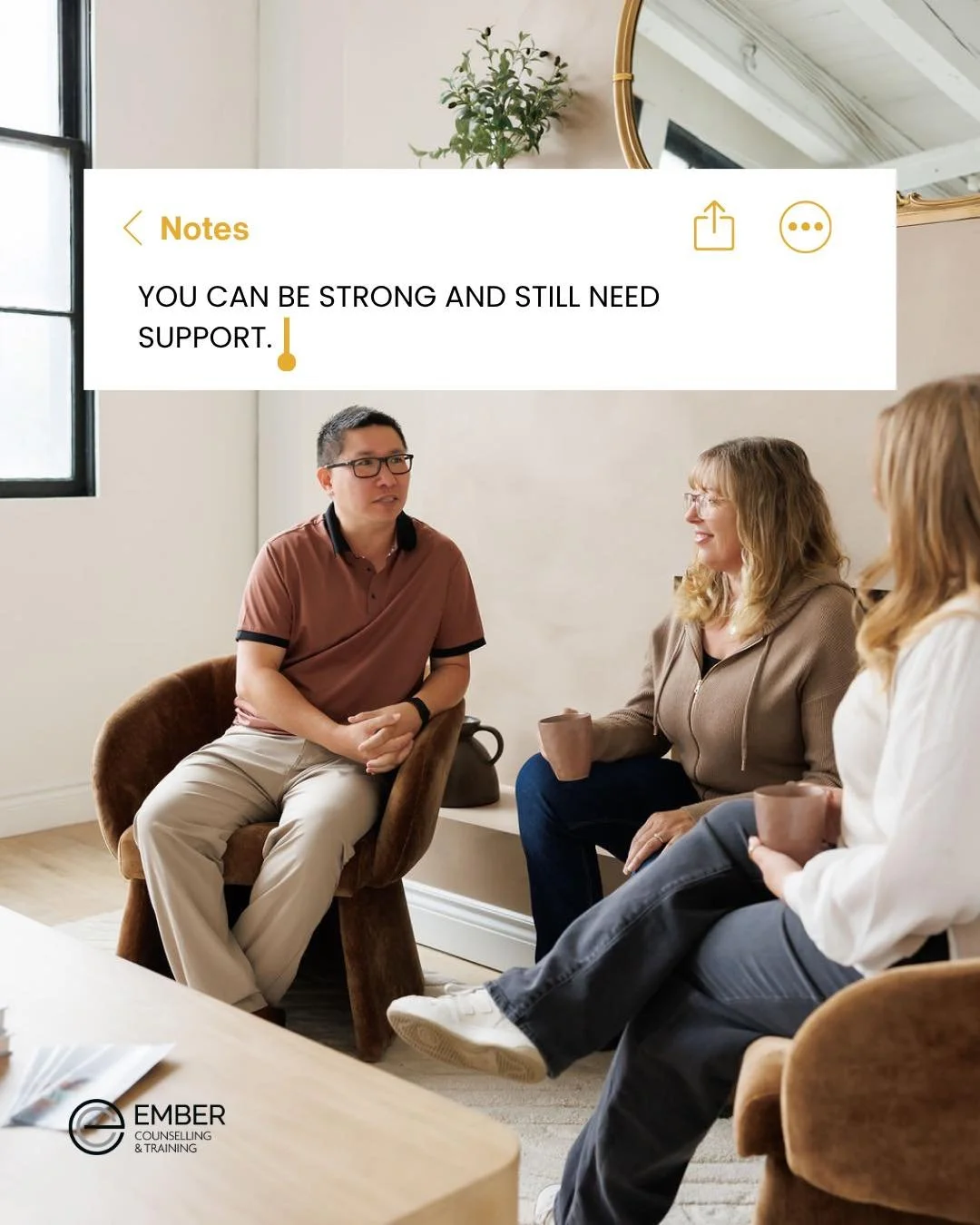 SMALL shifts count. QUIET progress counts. YOU count, so take care of YOU. 

There is never pressure, our team of therapists is ready when YOU are!! 🤍